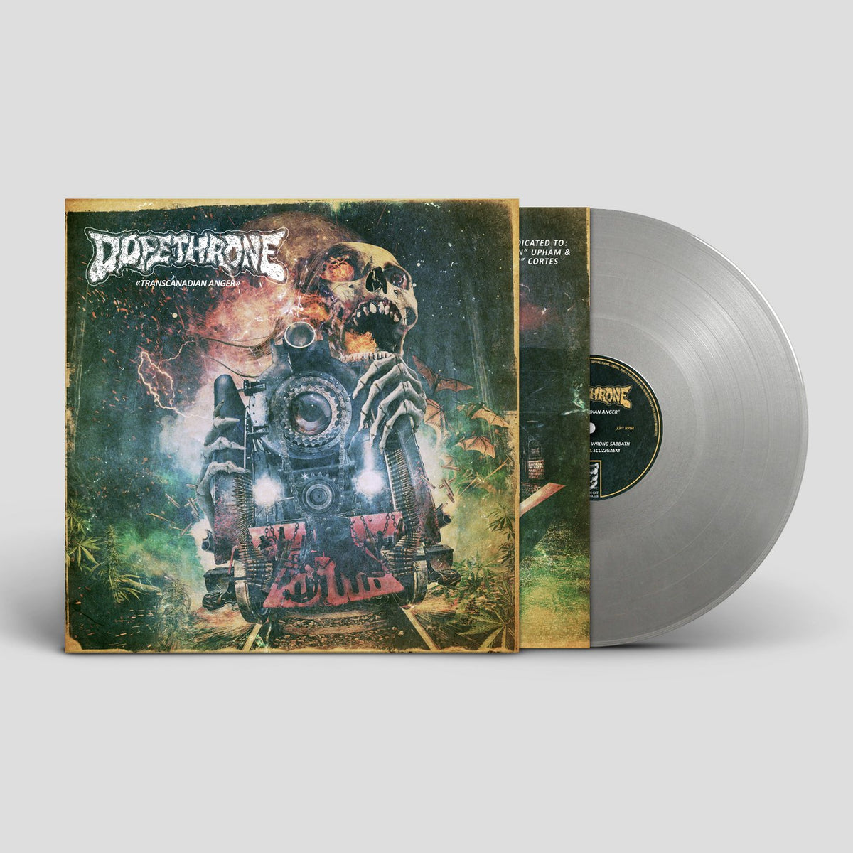 ''TRANSCANADIAN ANGER'' LP - Silver Edition